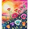 Edge Collections - 11.25" X 15.5" - Multicolor - Lisianthus Garden Flag - 1 Piece